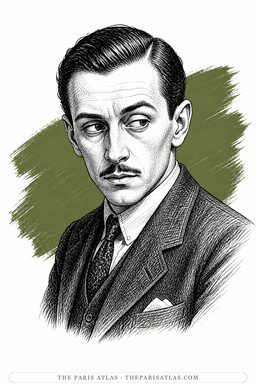 Illustrated portrait of Bijou
