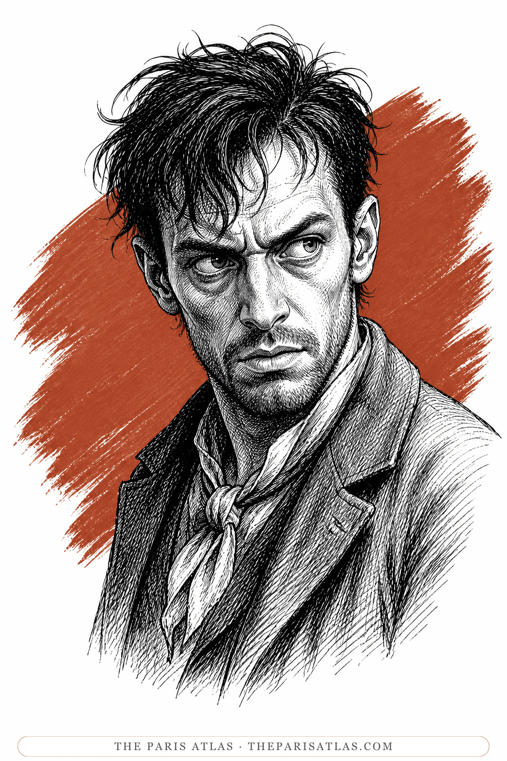 Illustrated portrait of Borokrom
