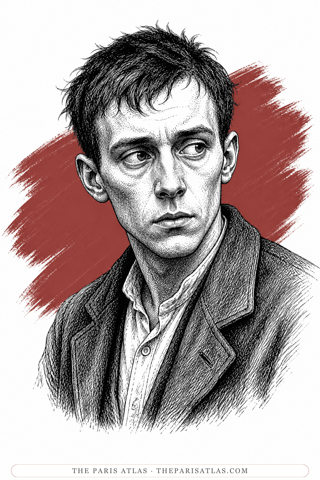 Illustrated portrait of Ferdinand