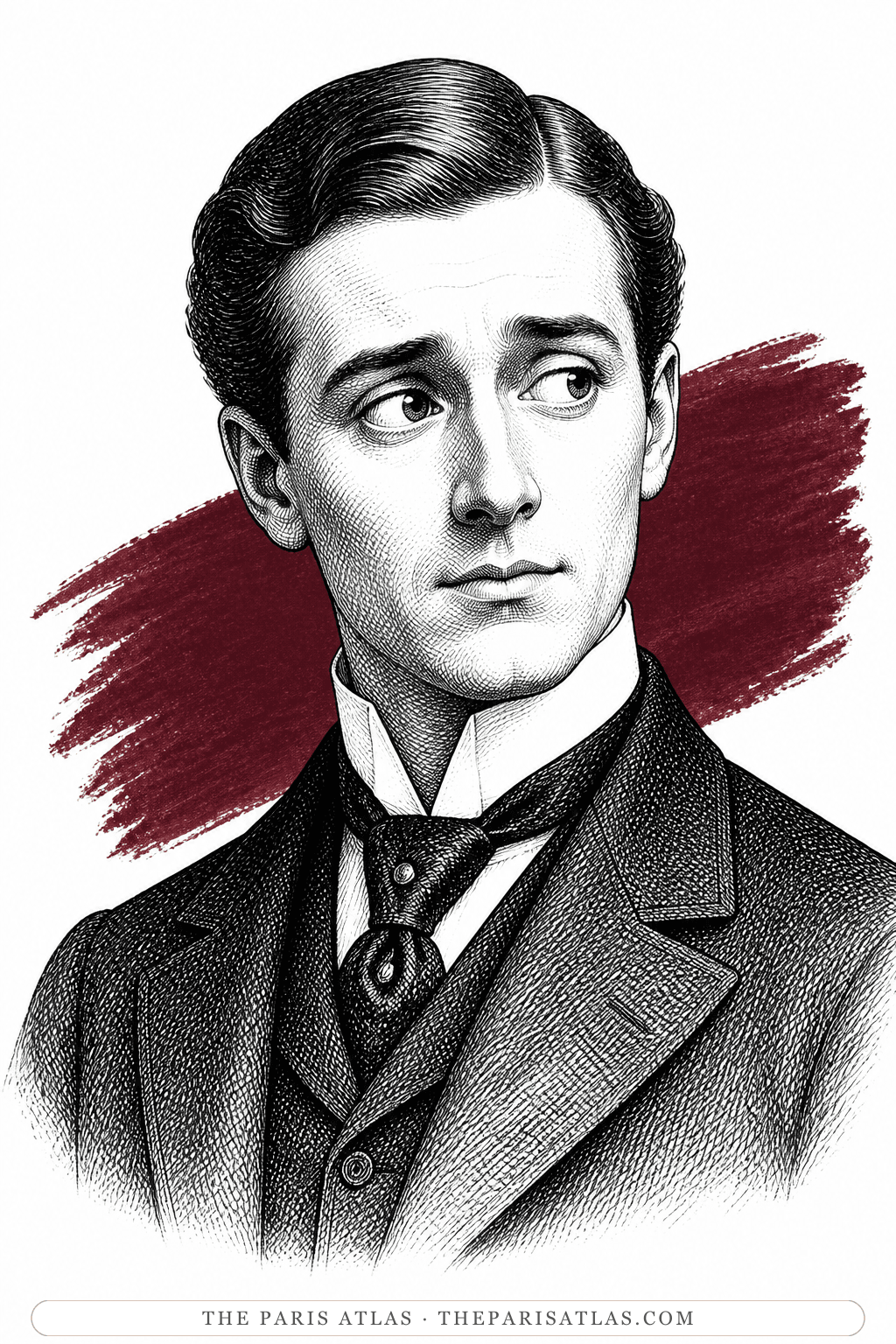 Illustrated portrait of Lord Arthur Savile