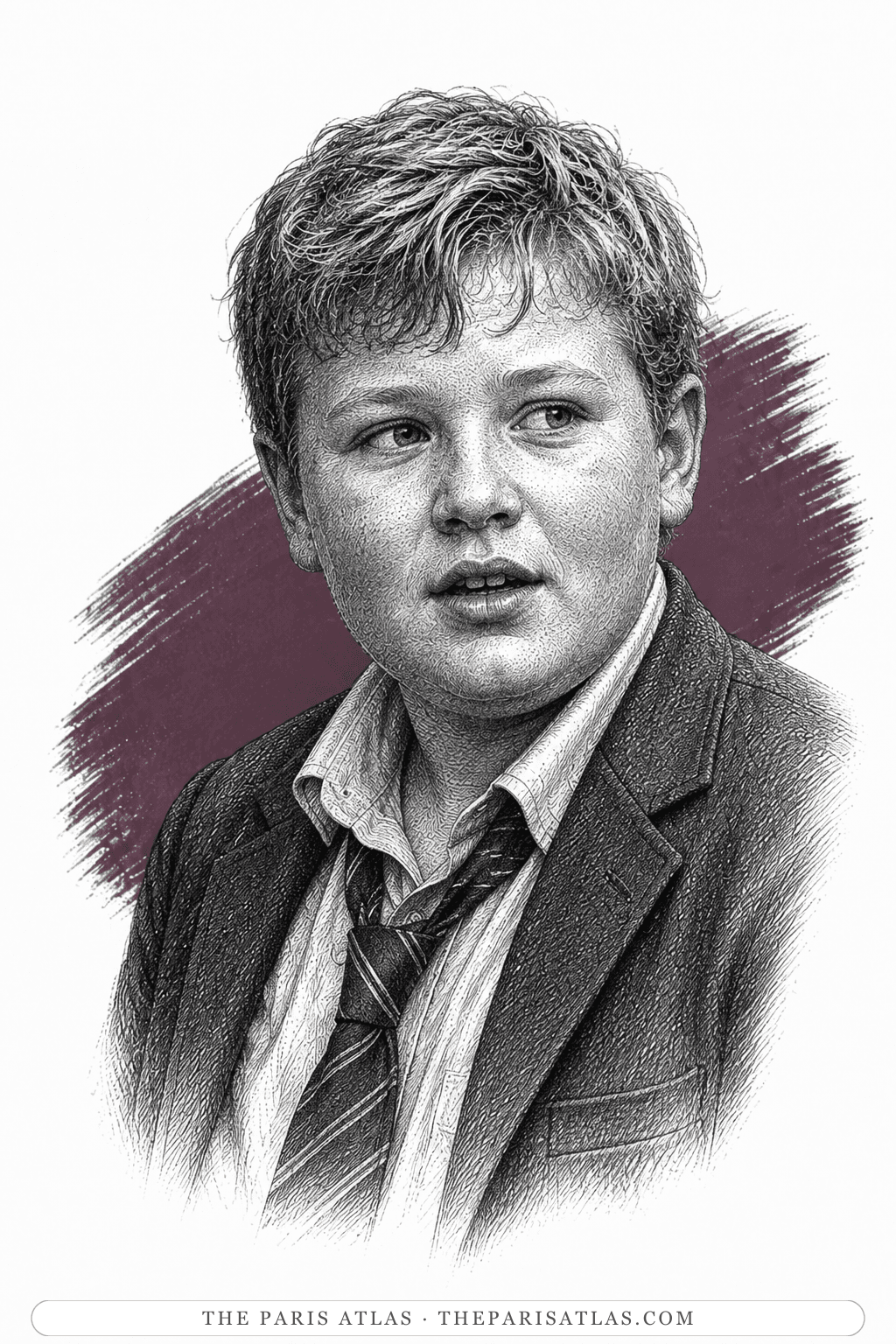 Illustrated portrait of Maurice