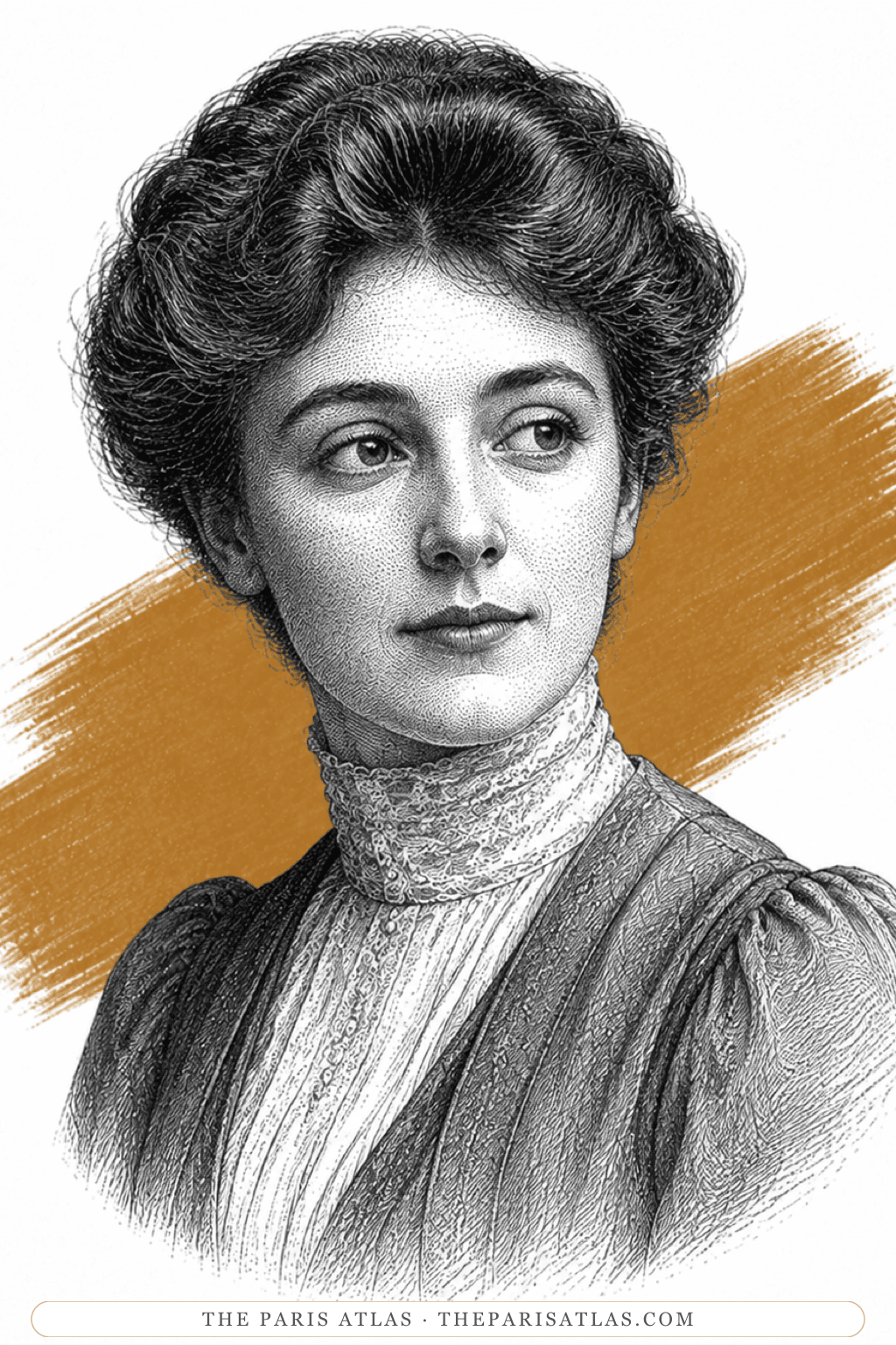 Illustrated portrait of Anne Durham