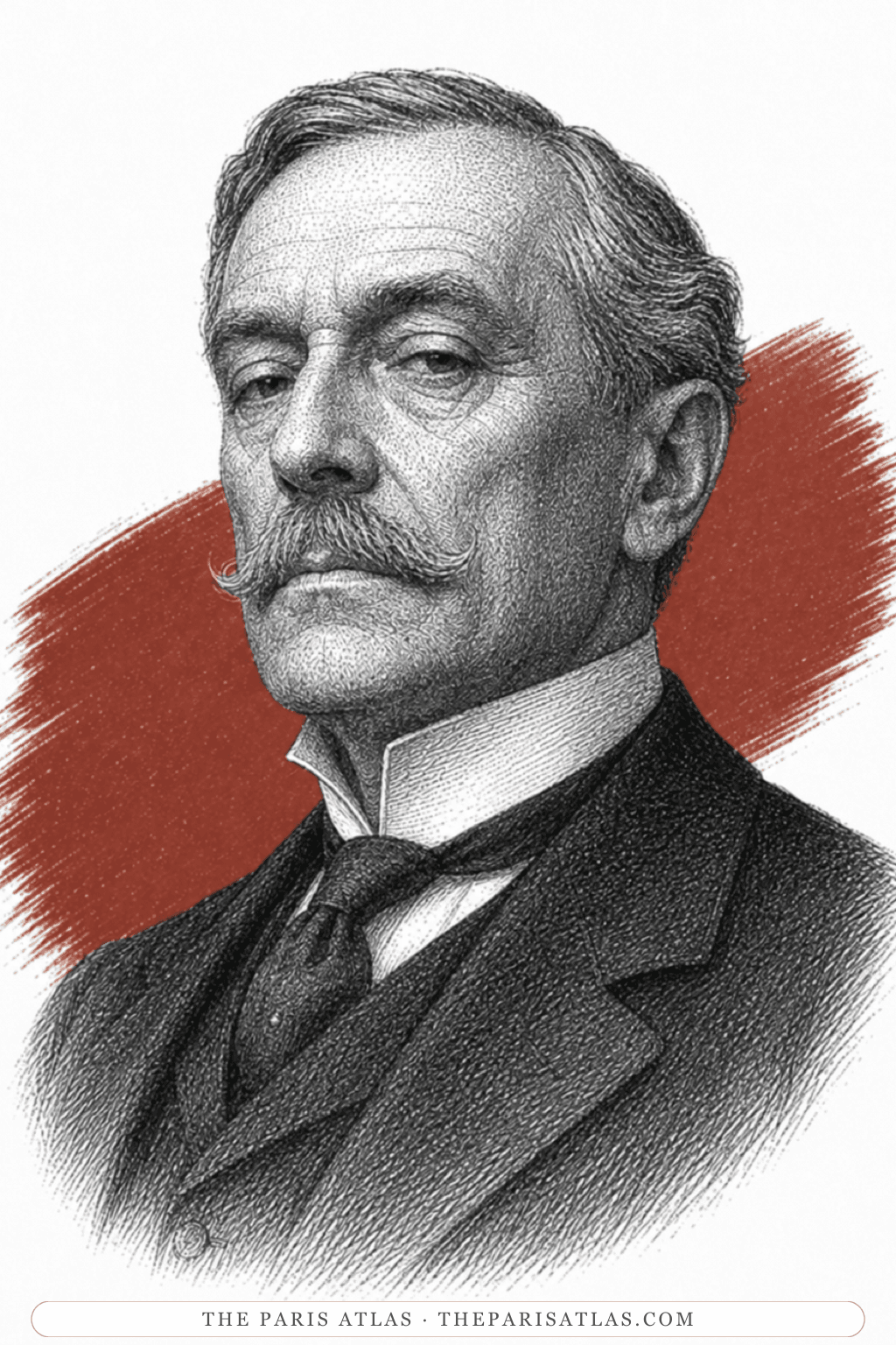 Illustrated portrait of Dr. Barry