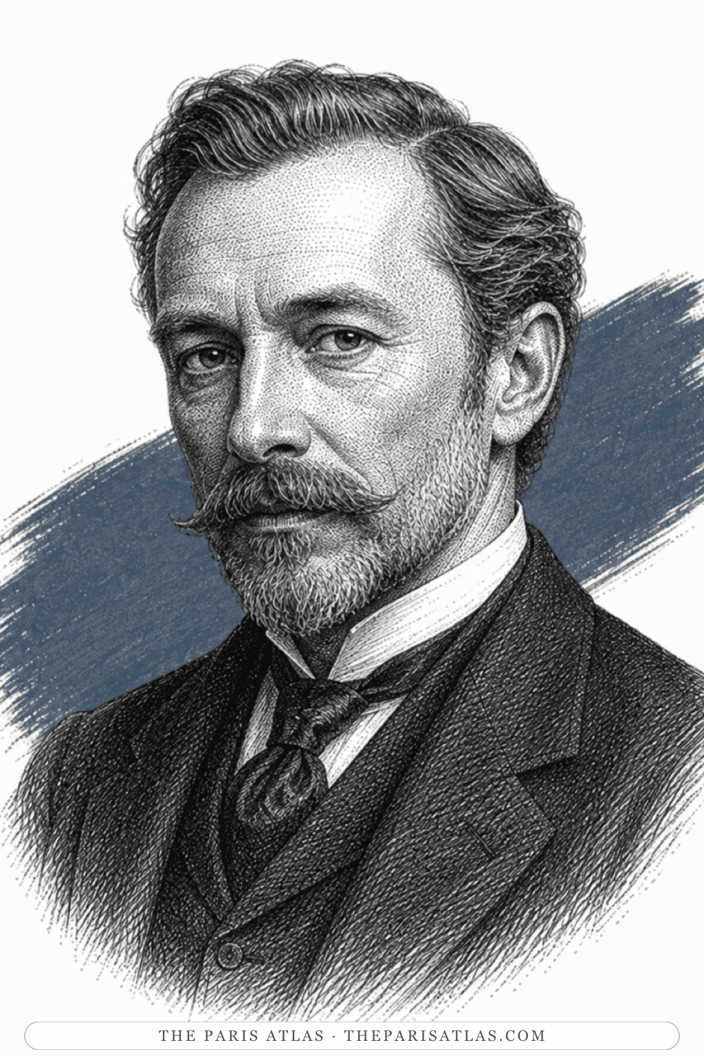 Illustrated portrait of Lasker Jones