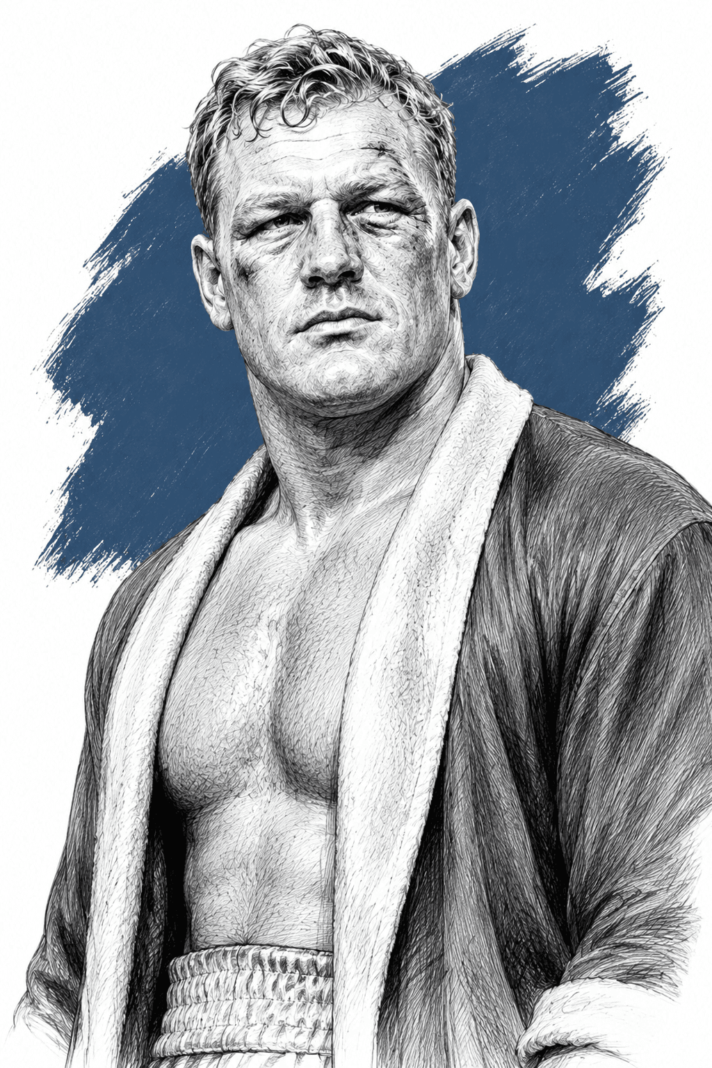 Illustrated portrait of Zurito