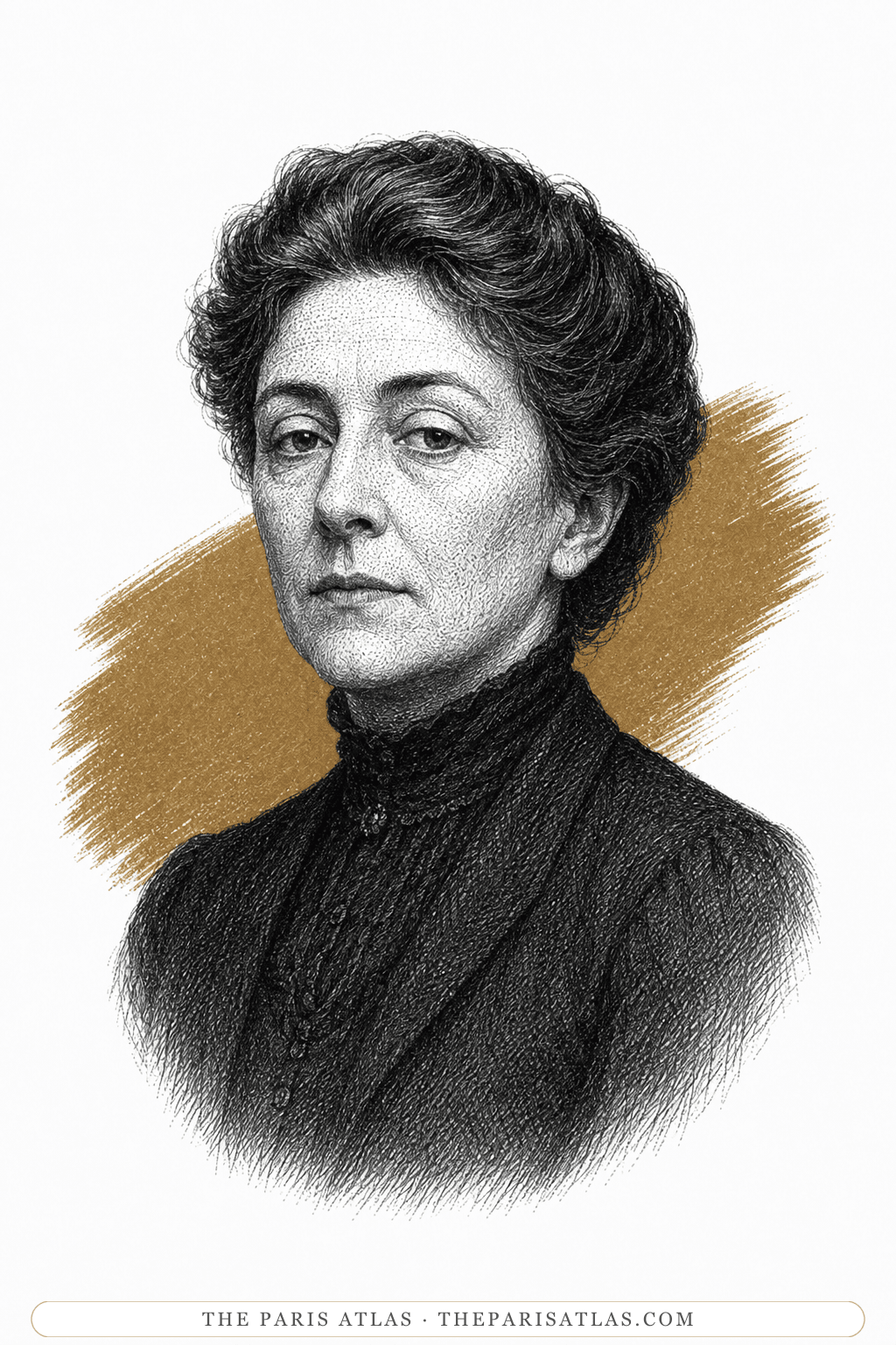 Illustrated portrait of Annie (A.B.)