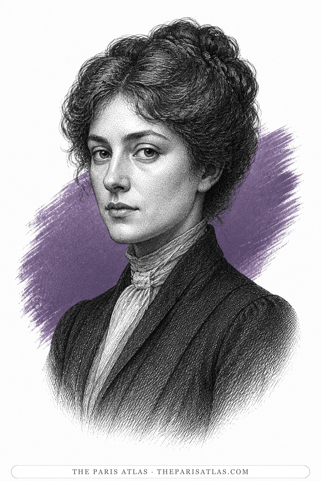 Illustrated portrait of Lisa la Giuffria