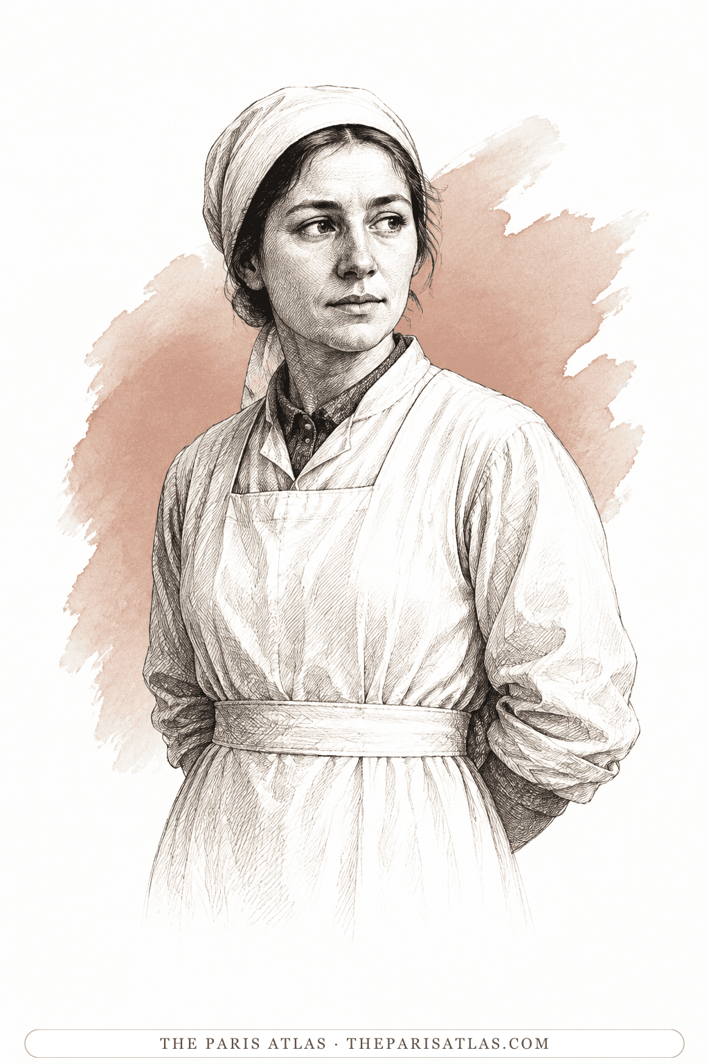 Illustrated portrait of Medical colleagues and attendants