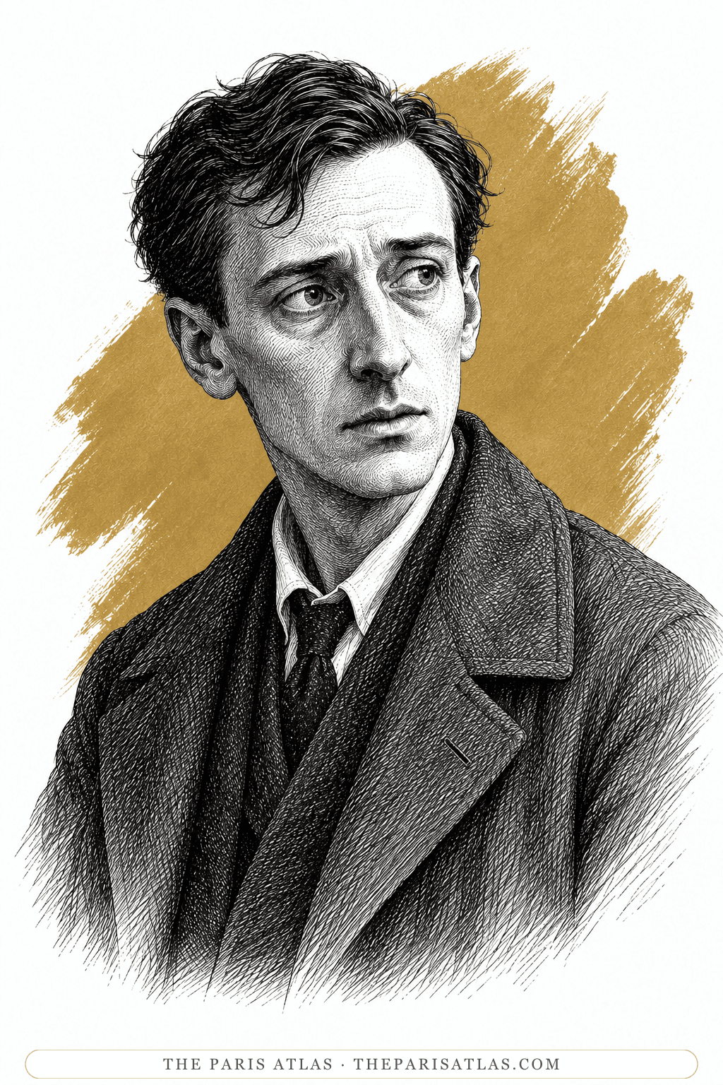 Illustrated portrait of Septimus Warren Smith