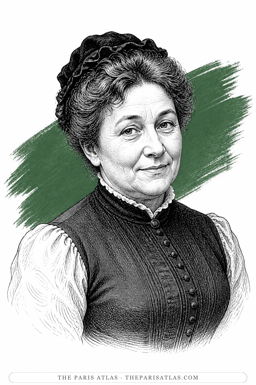 Illustrated portrait of Sido