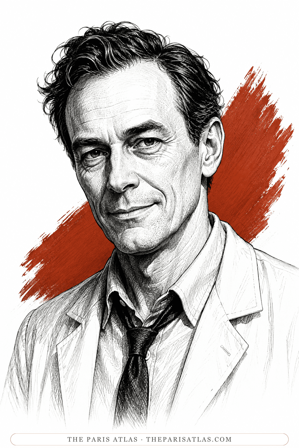 Illustrated portrait of Dr. Benway