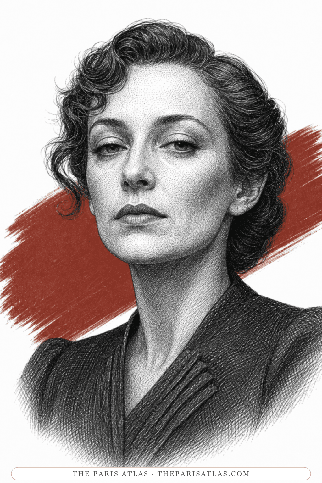 Illustrated portrait of Anny