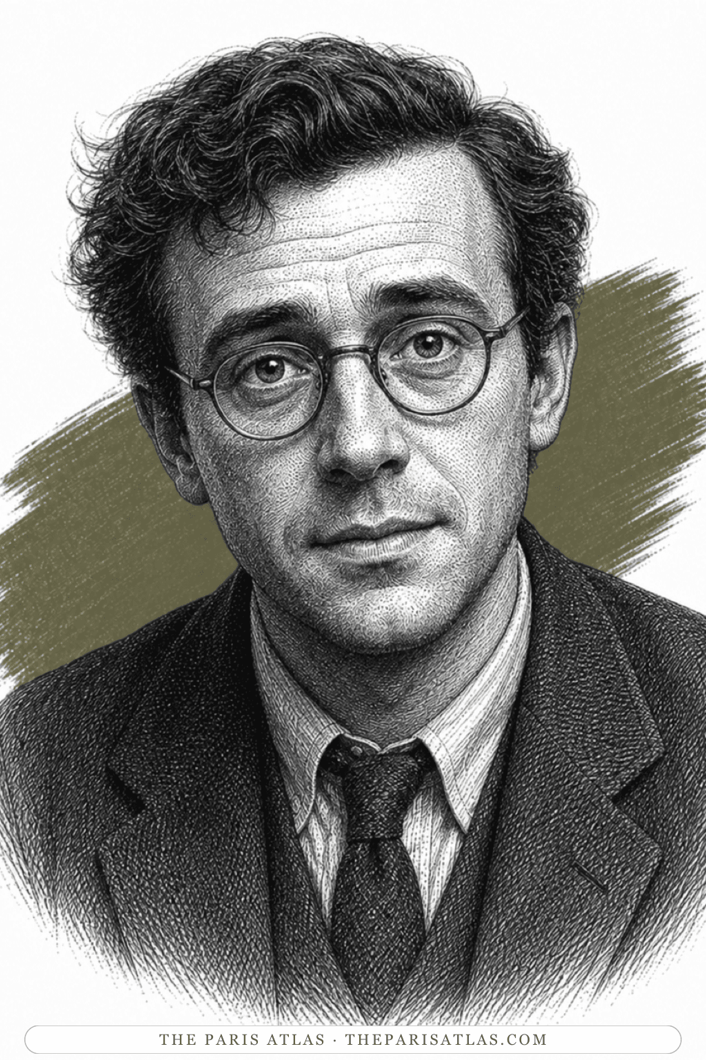 Illustrated portrait of The Self-Taught Man