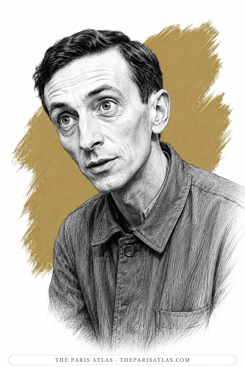 Illustrated portrait of Syme
