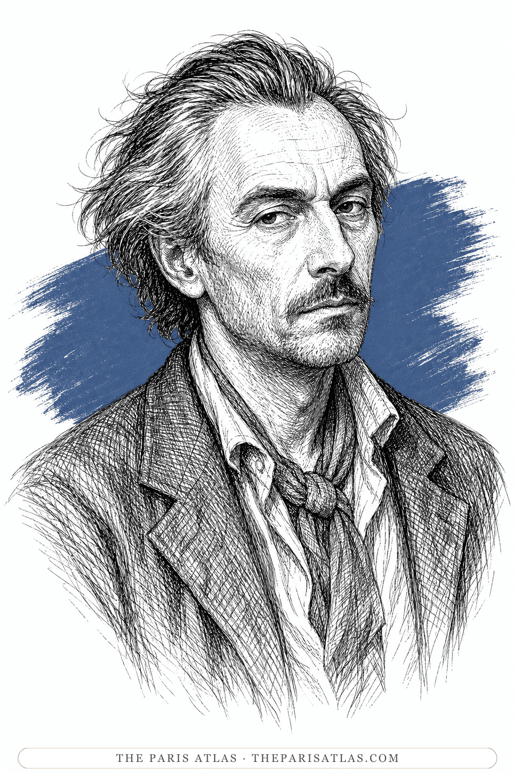 Illustrated portrait of Jules