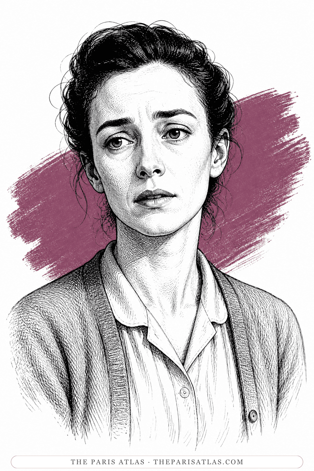 Illustrated portrait of Lili