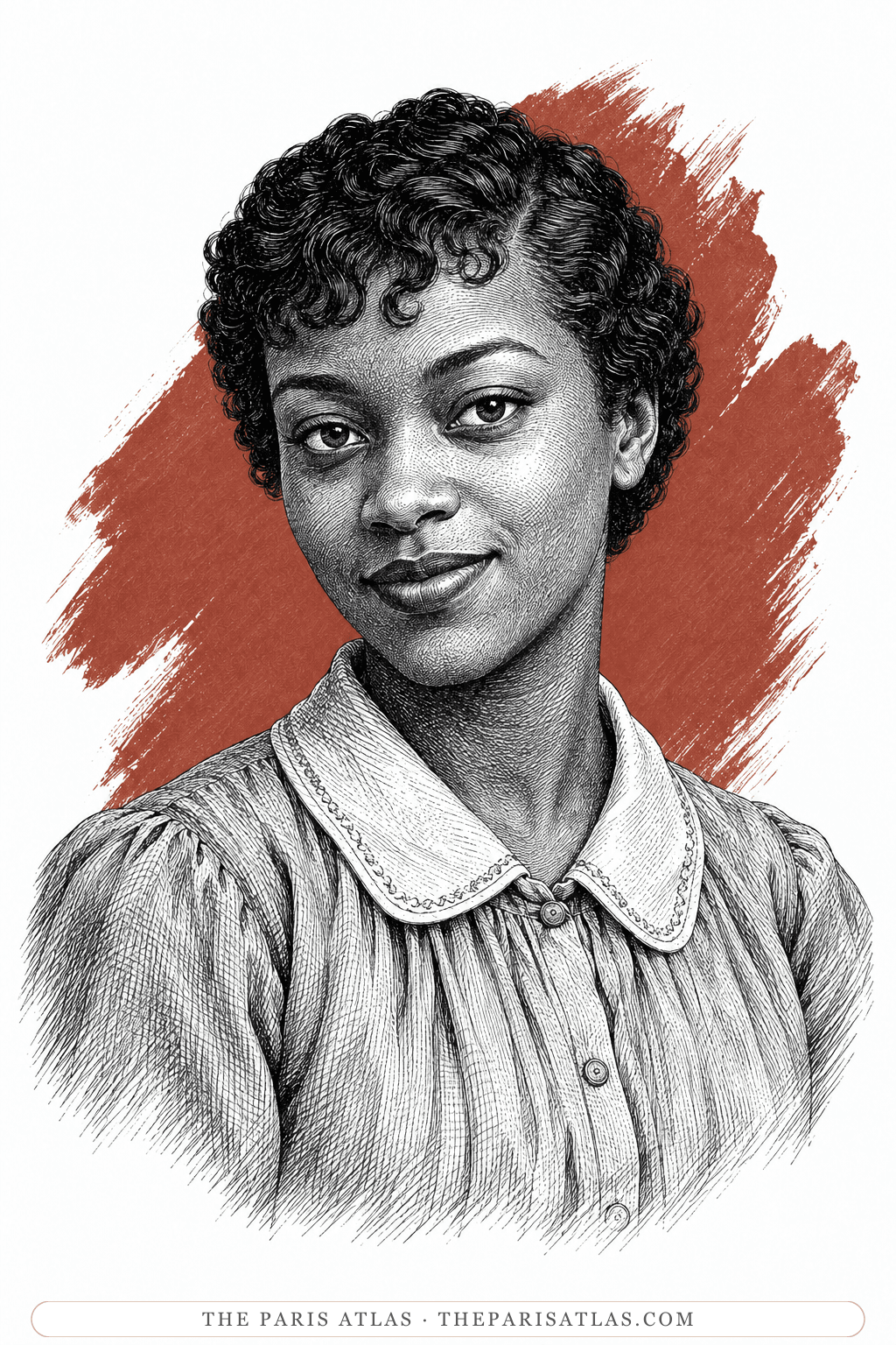 Illustrated portrait of Harriett Williams