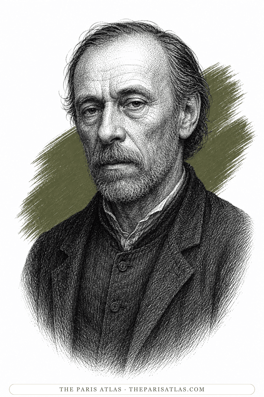 Illustrated portrait of Apollon