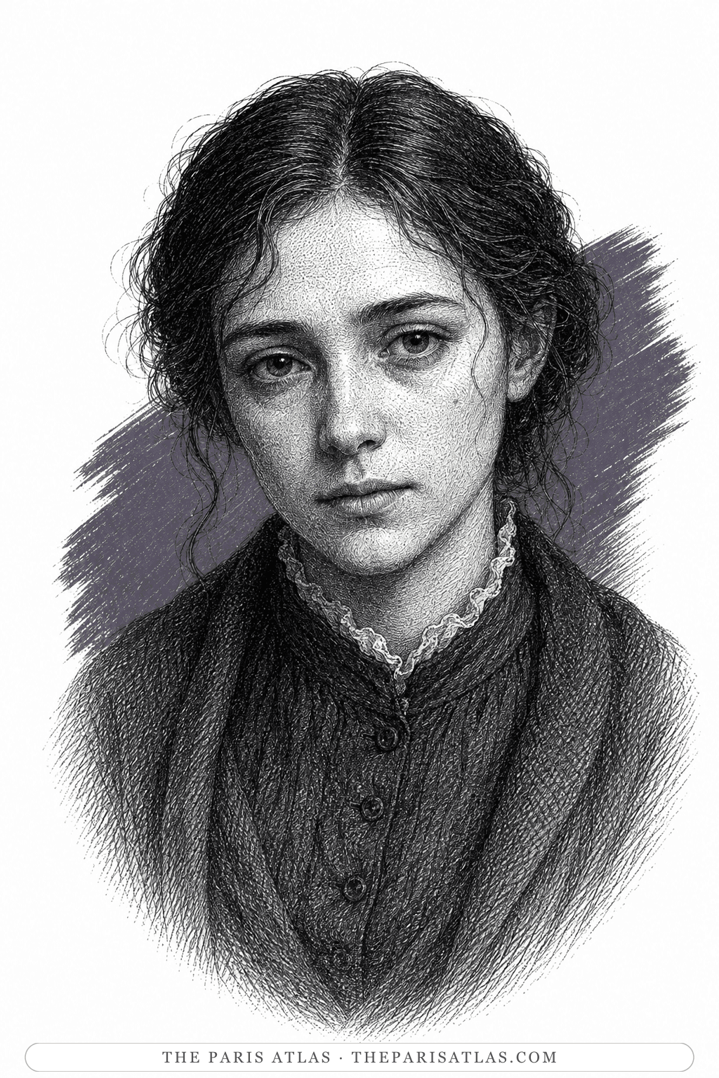 Illustrated portrait of Liza