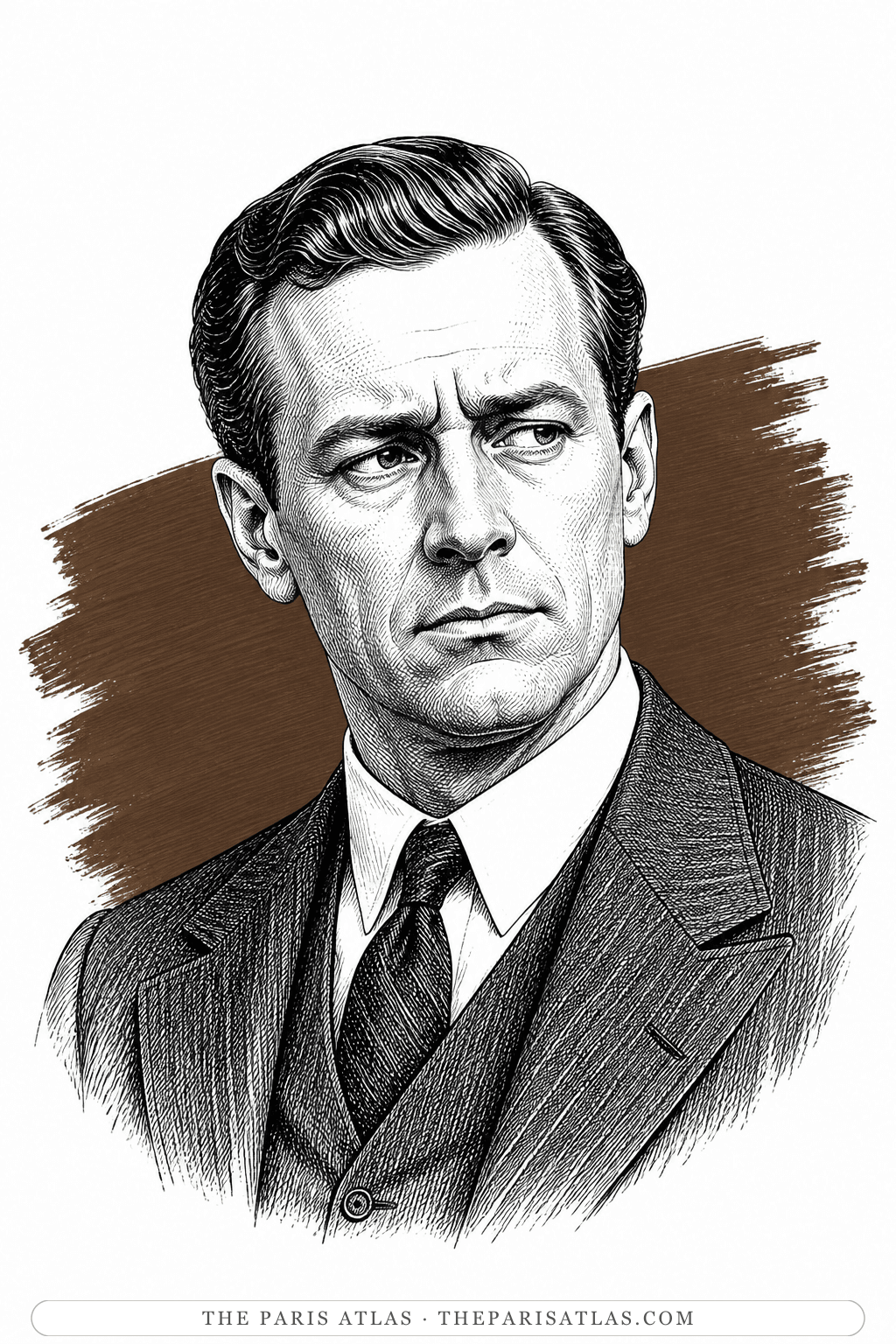 Illustrated portrait of MacGregor
