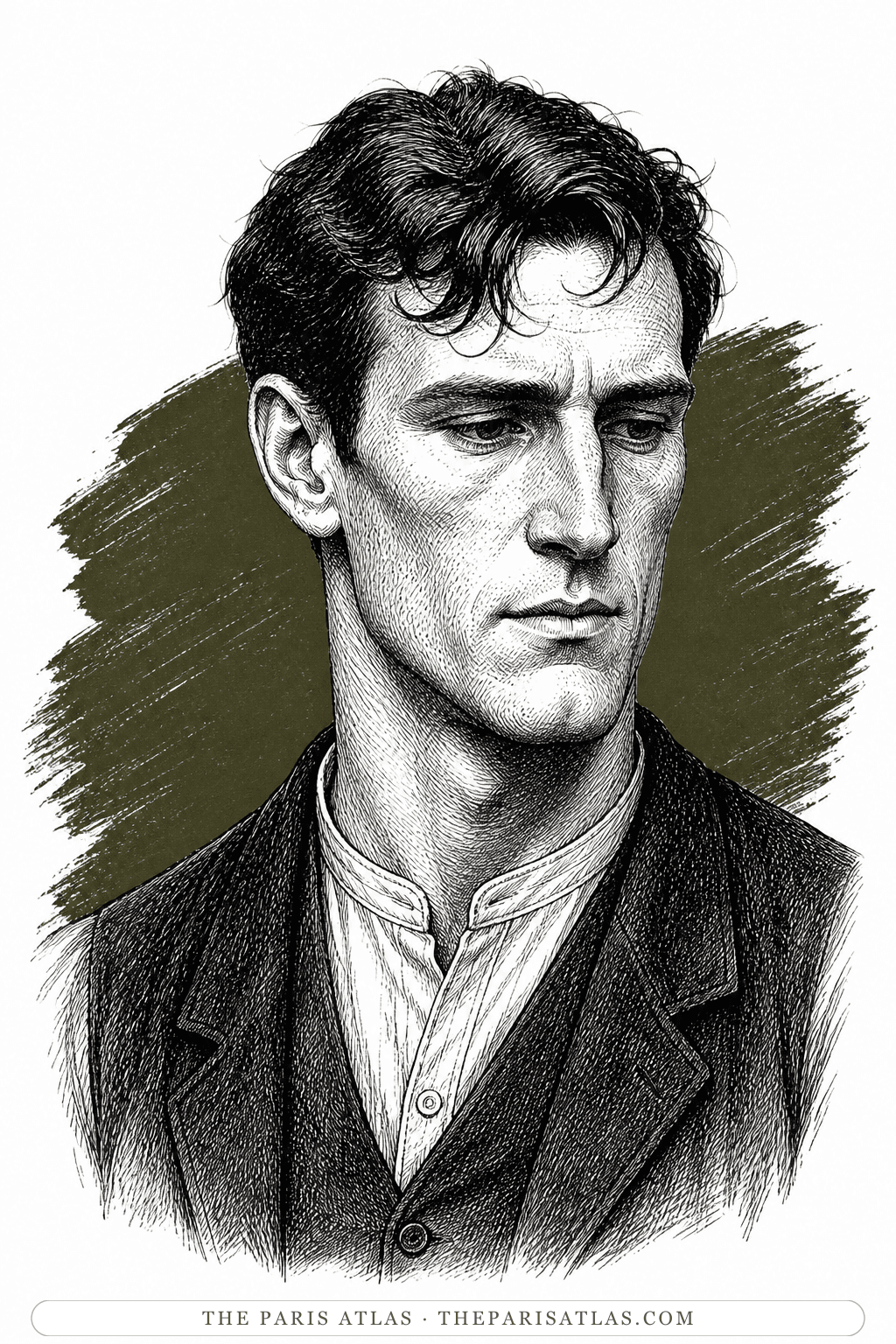 Illustrated portrait of Hugh McVey