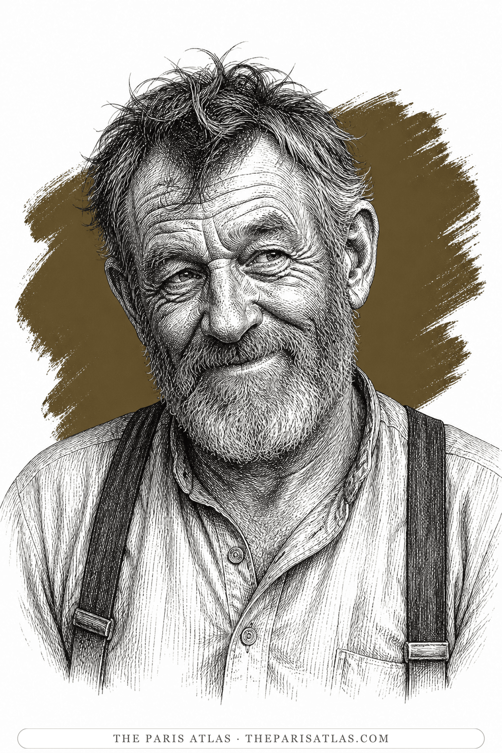 Illustrated portrait of Jim Priest