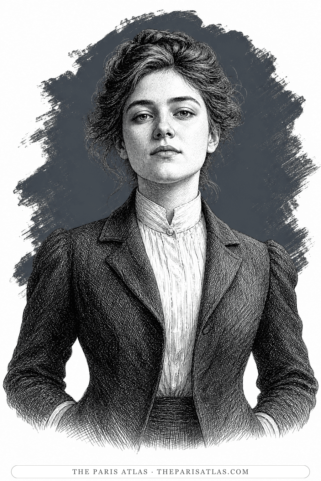 Illustrated portrait of Kate Chanceller