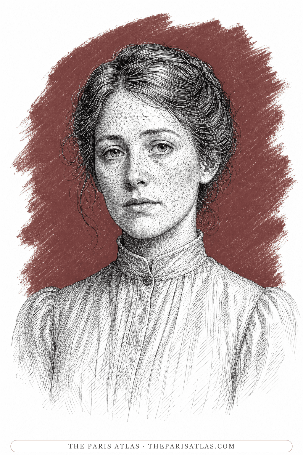 Illustrated portrait of Rose McCoy