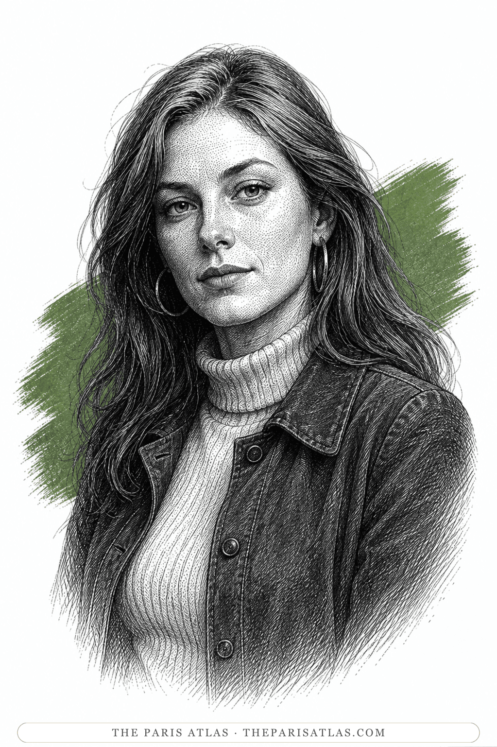 Illustrated portrait of Mary Jane Reed