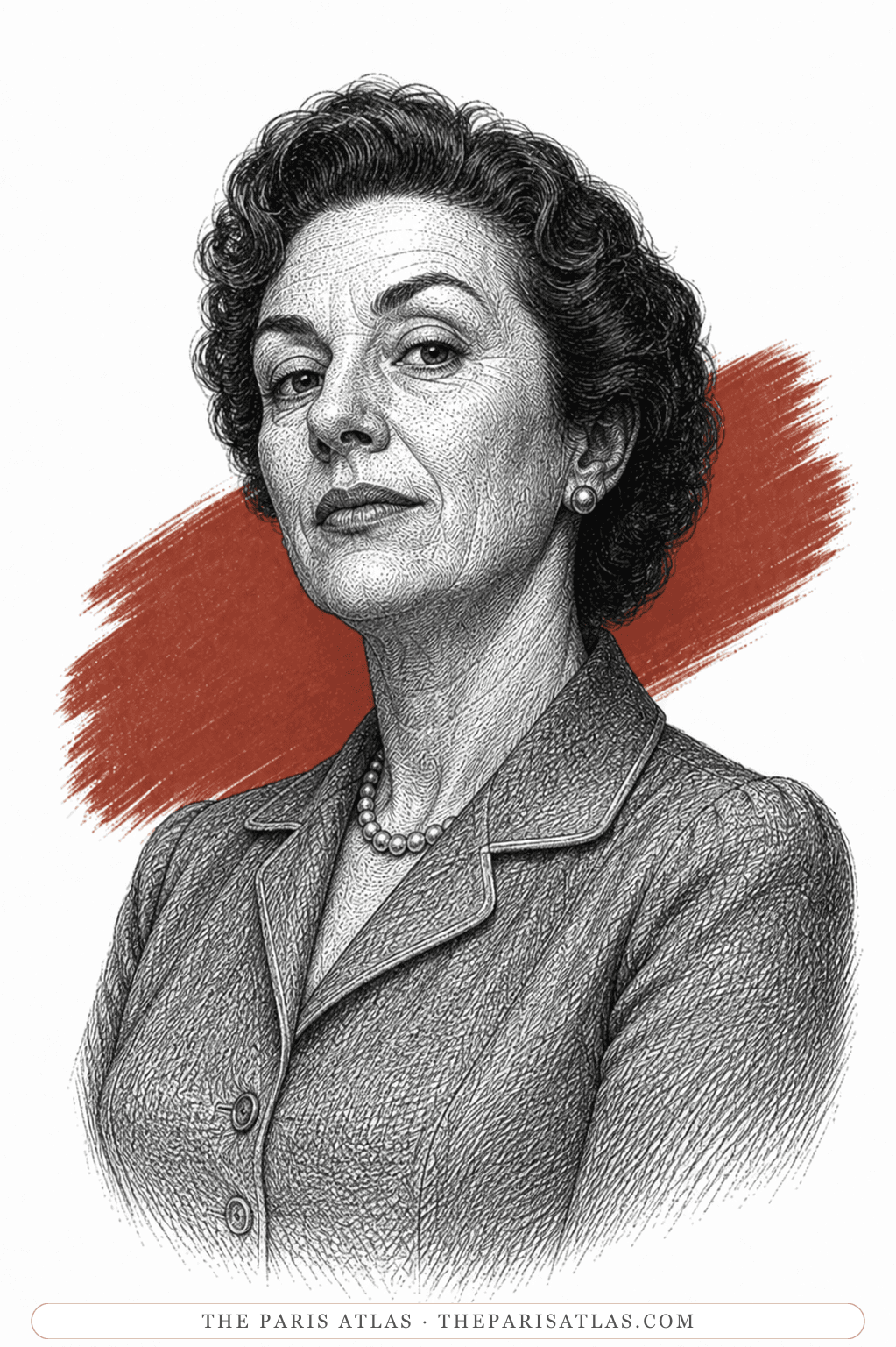 Illustrated portrait of Sophie Portnoy