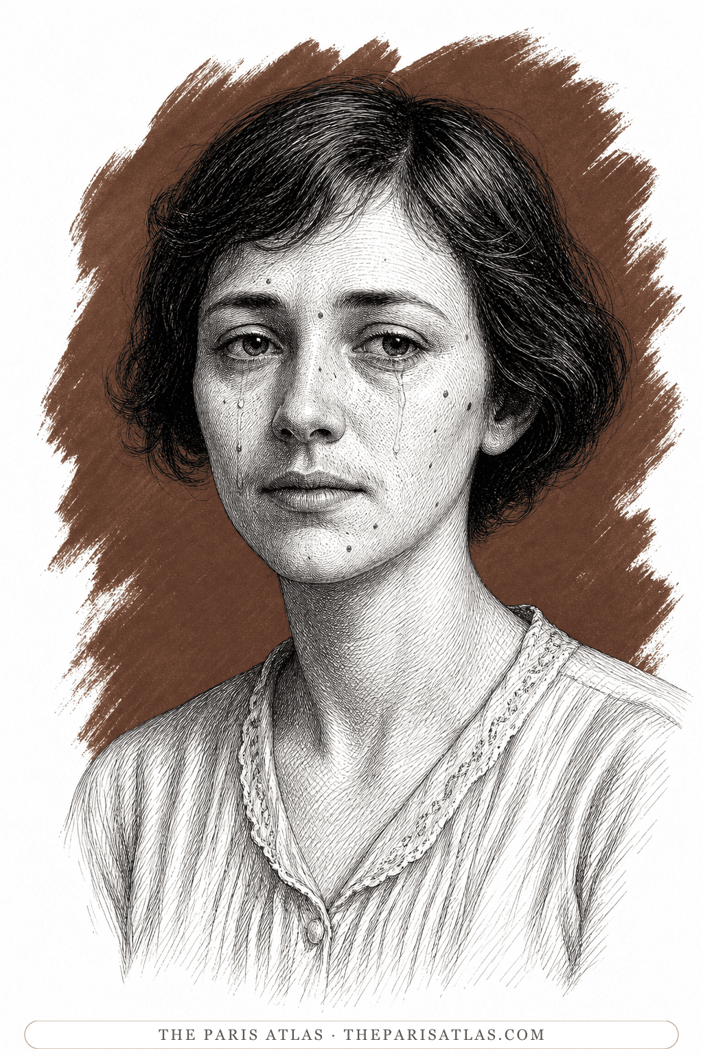 Illustrated portrait of Eliane