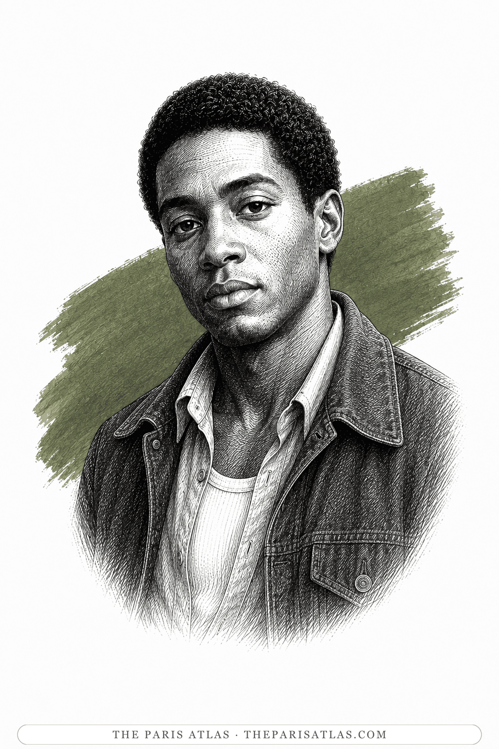 Illustrated portrait of Tyrone C. Love