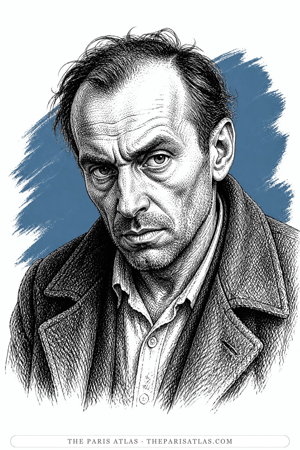 Illustrated portrait of Ferdinand