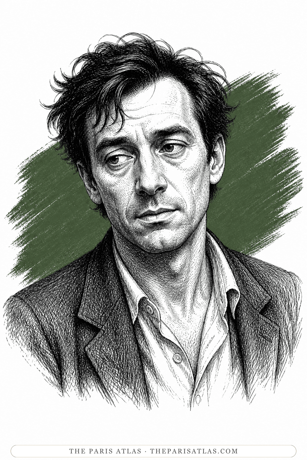 Illustrated portrait of La Vigue