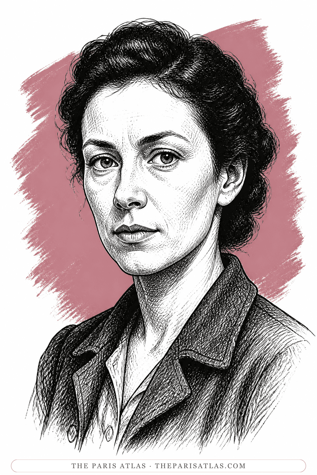 Illustrated portrait of Lili