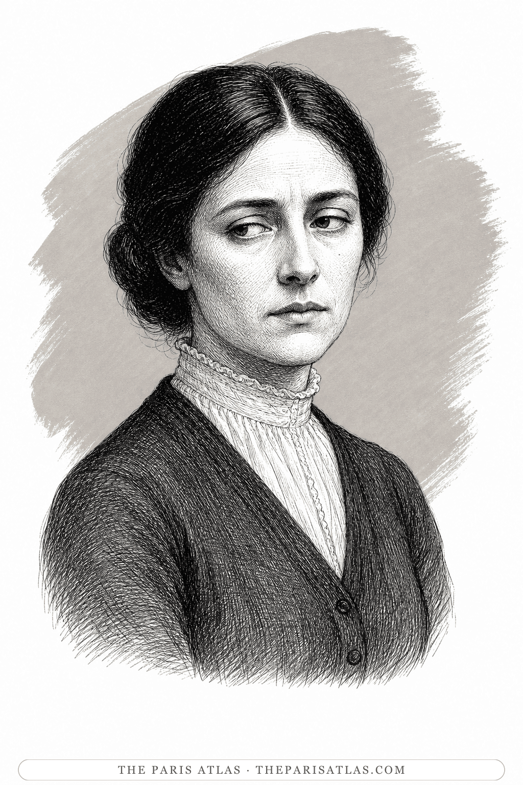 Illustrated portrait of Maude