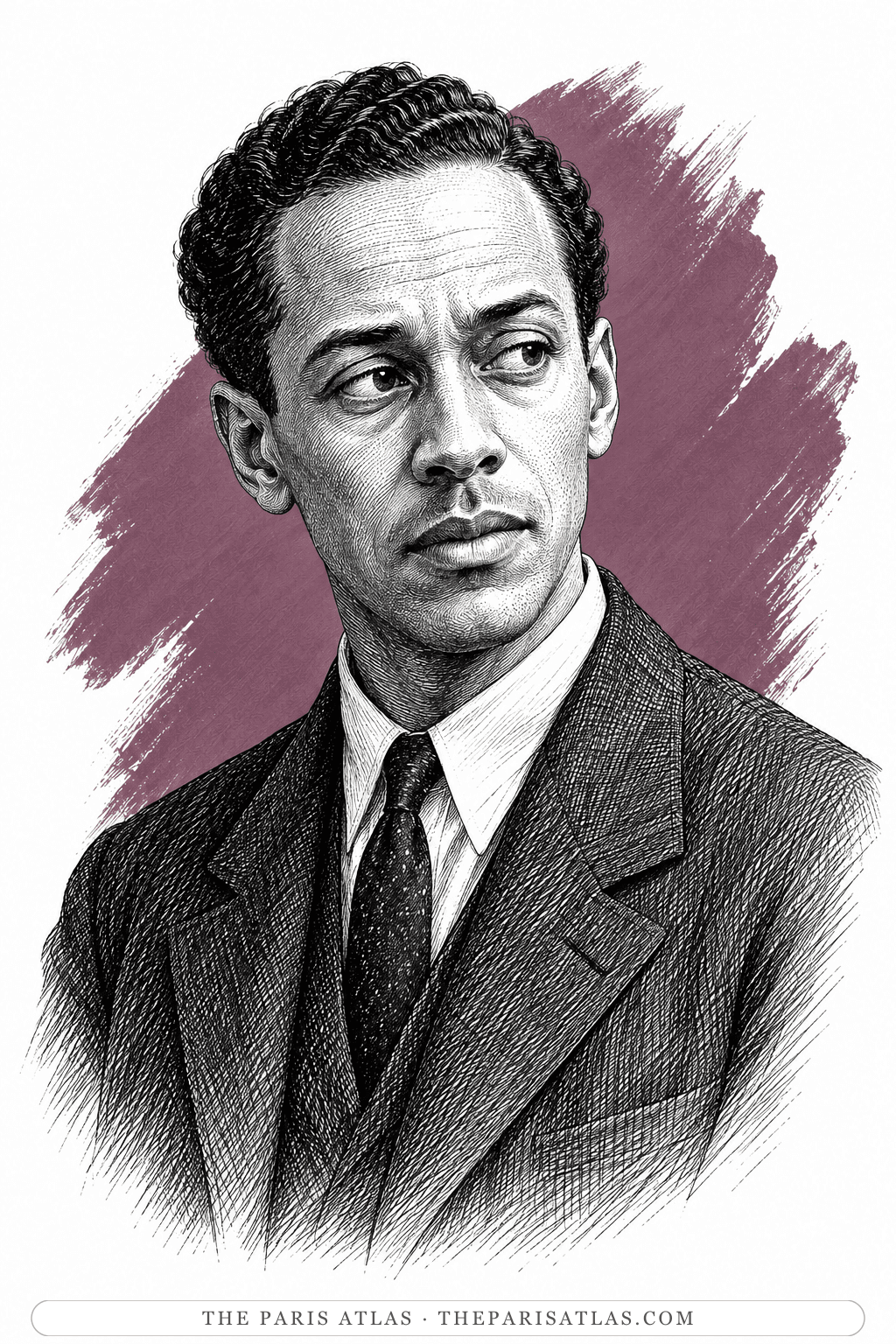 Illustrated portrait of Boyd