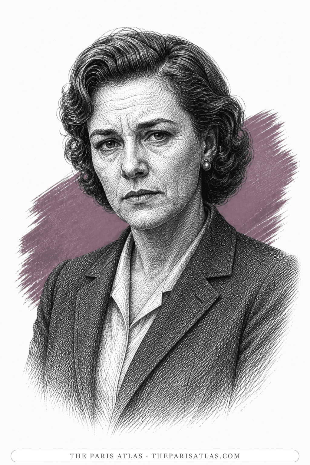 Illustrated portrait of Barbara Pilgrim