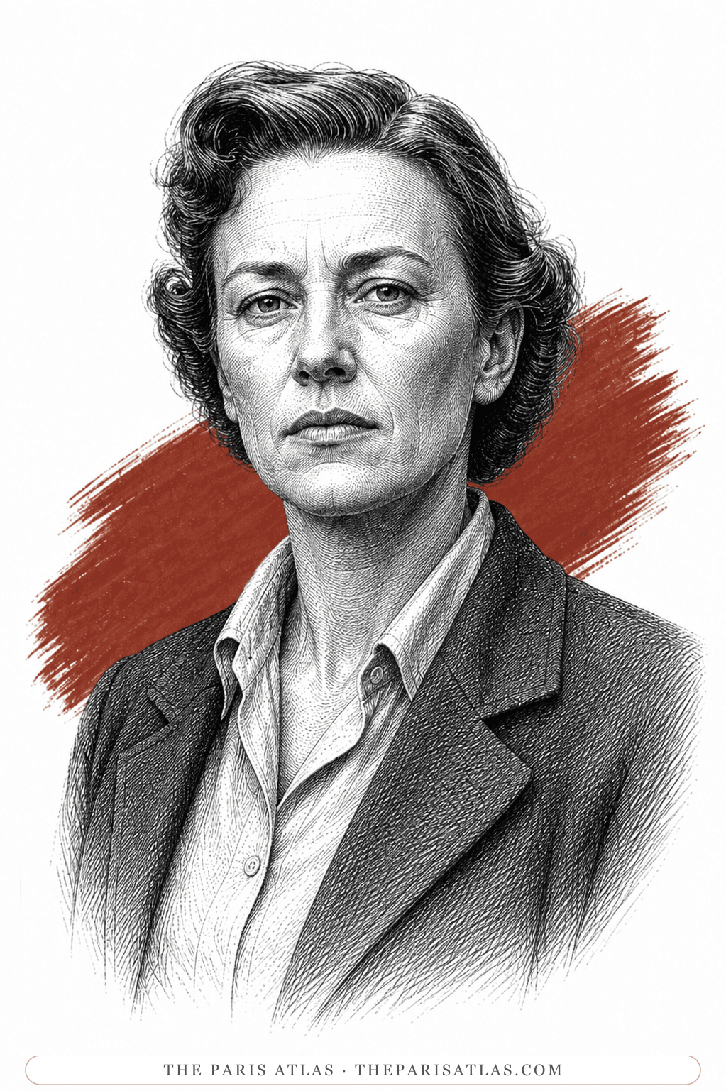 Illustrated portrait of Mary O’Hare