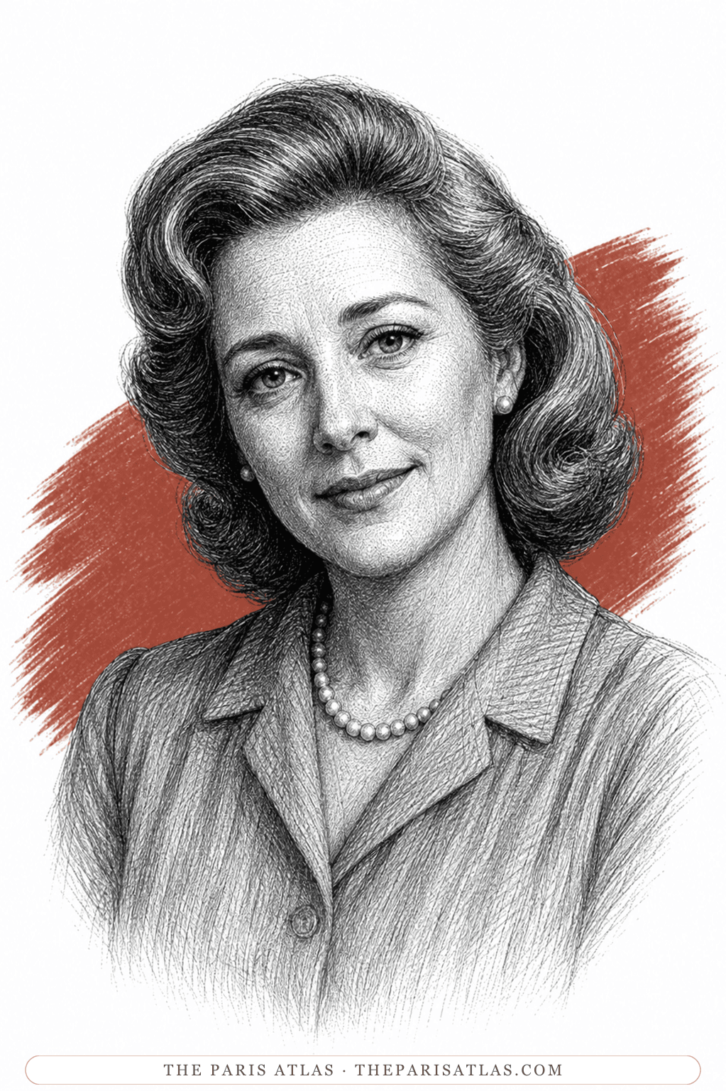 Illustrated portrait of Valencia Merble Pilgrim