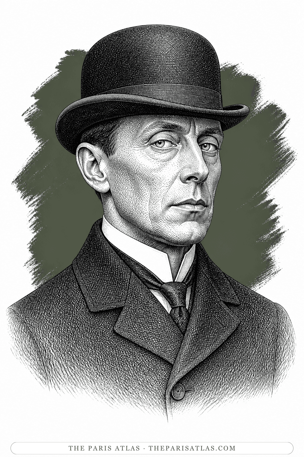 Illustrated portrait of Mark Tietjens