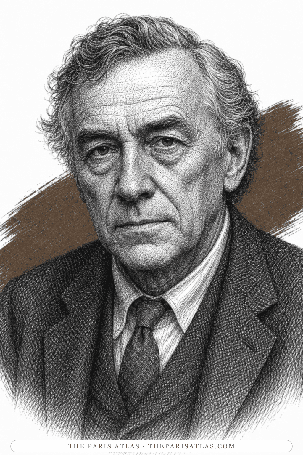 Illustrated portrait of Archer Sloane