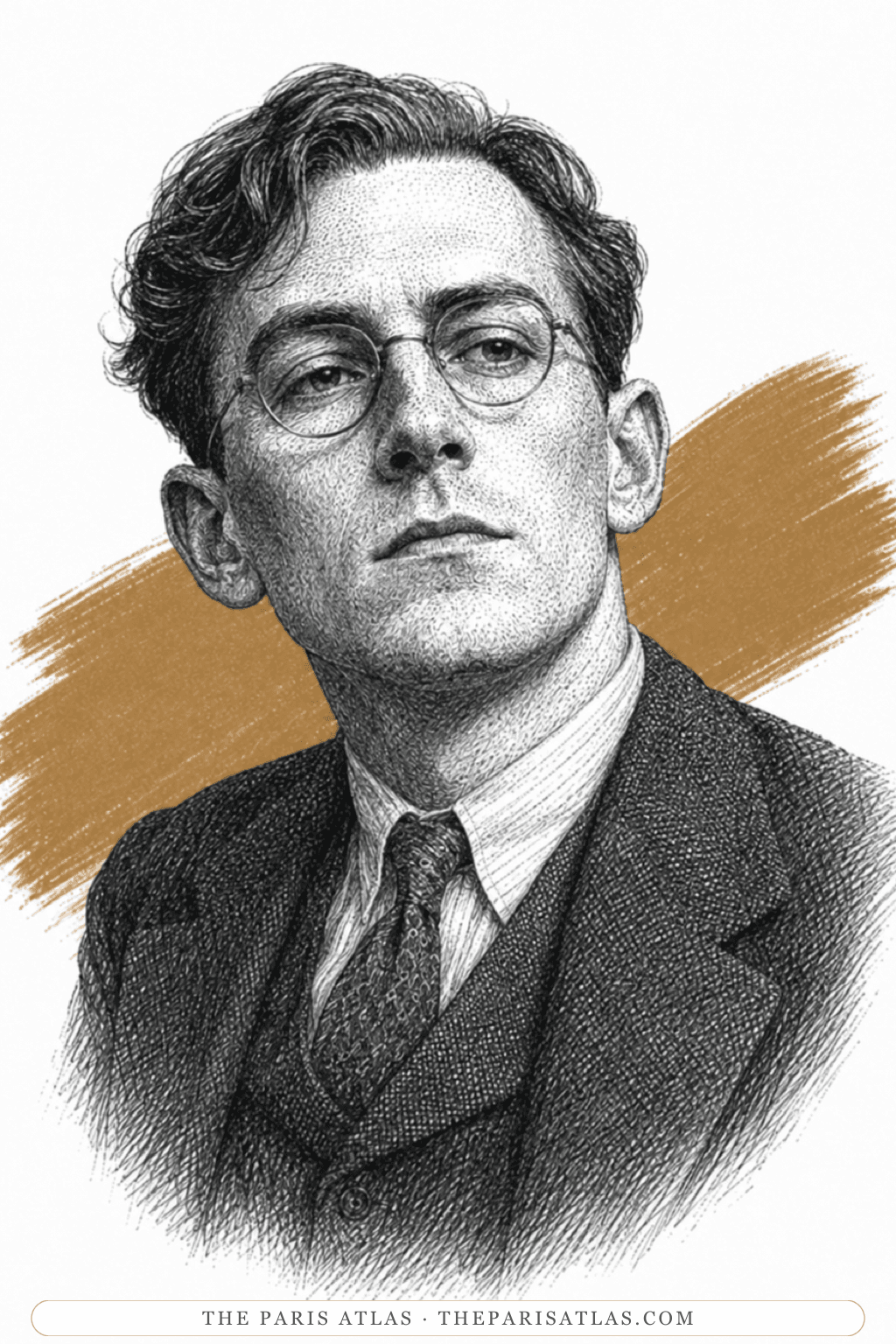 Illustrated portrait of Charles Walker