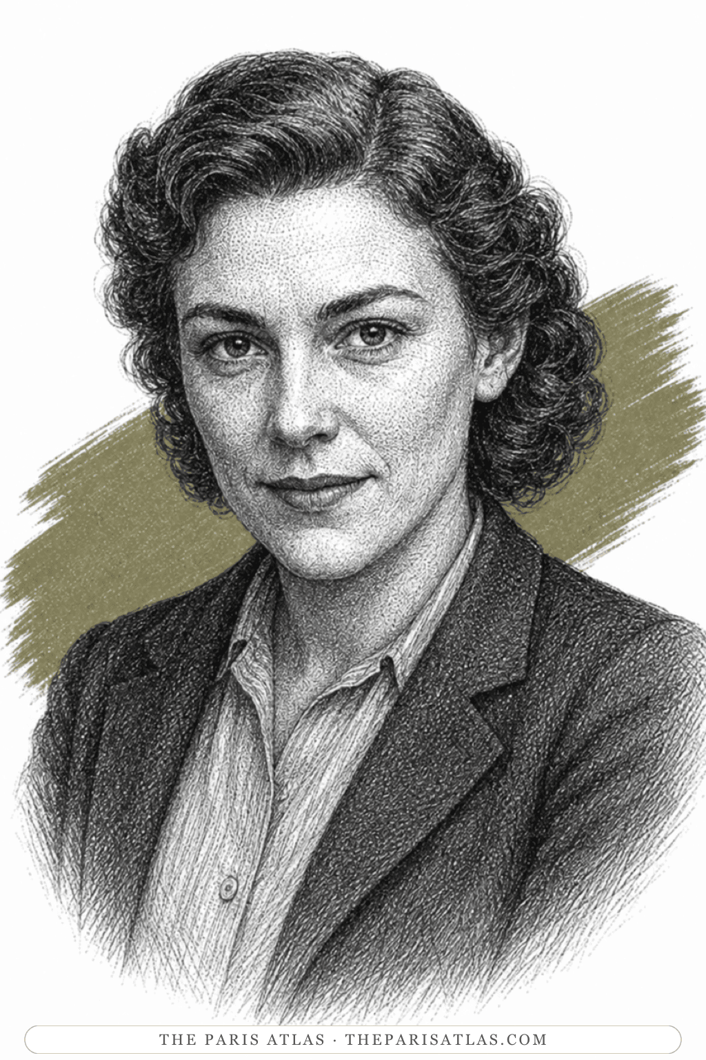 Illustrated portrait of Katherine Driscoll