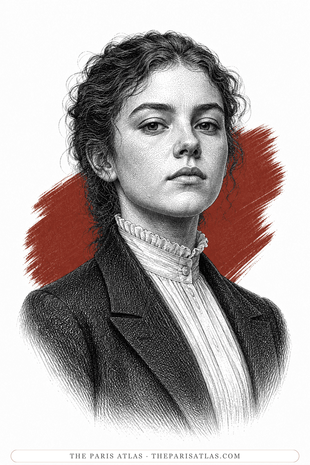 Illustrated portrait of Simone