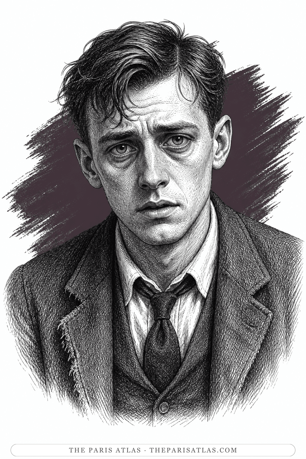 Illustrated portrait of Gordon Sterrett