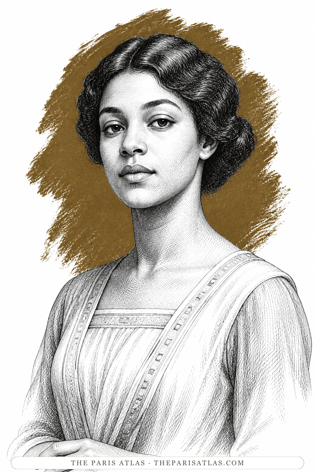 Illustrated portrait of Jasmine Washington