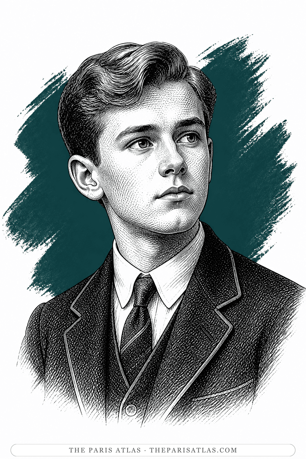 Illustrated portrait of John T. Unger