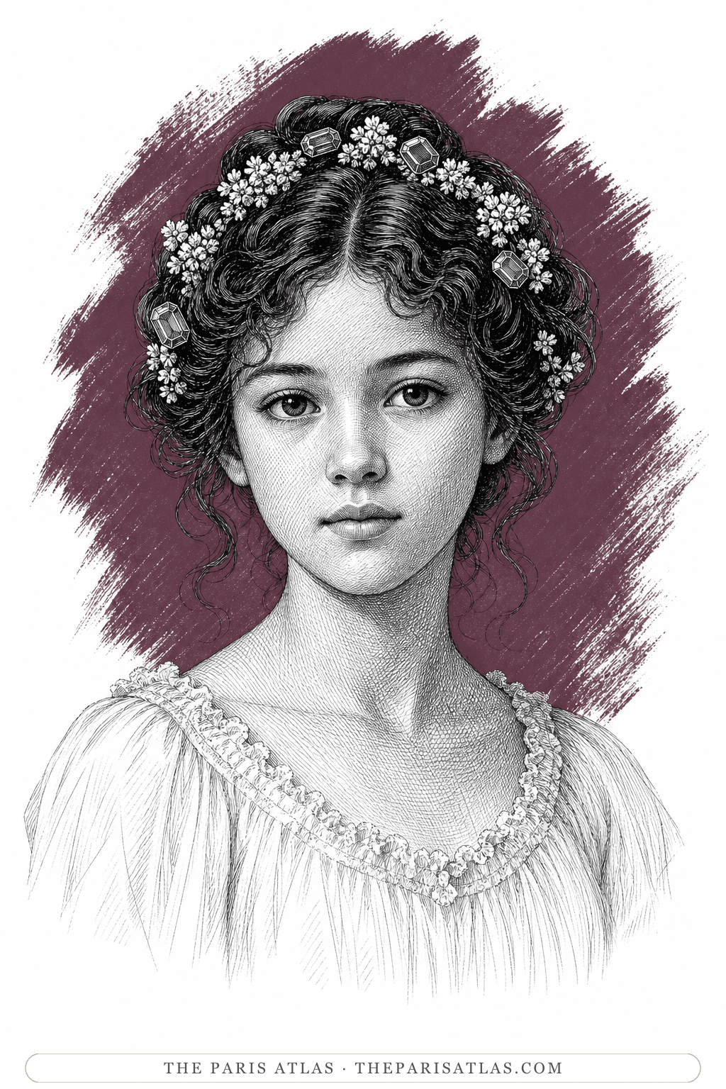 Illustrated portrait of Kismine Washington