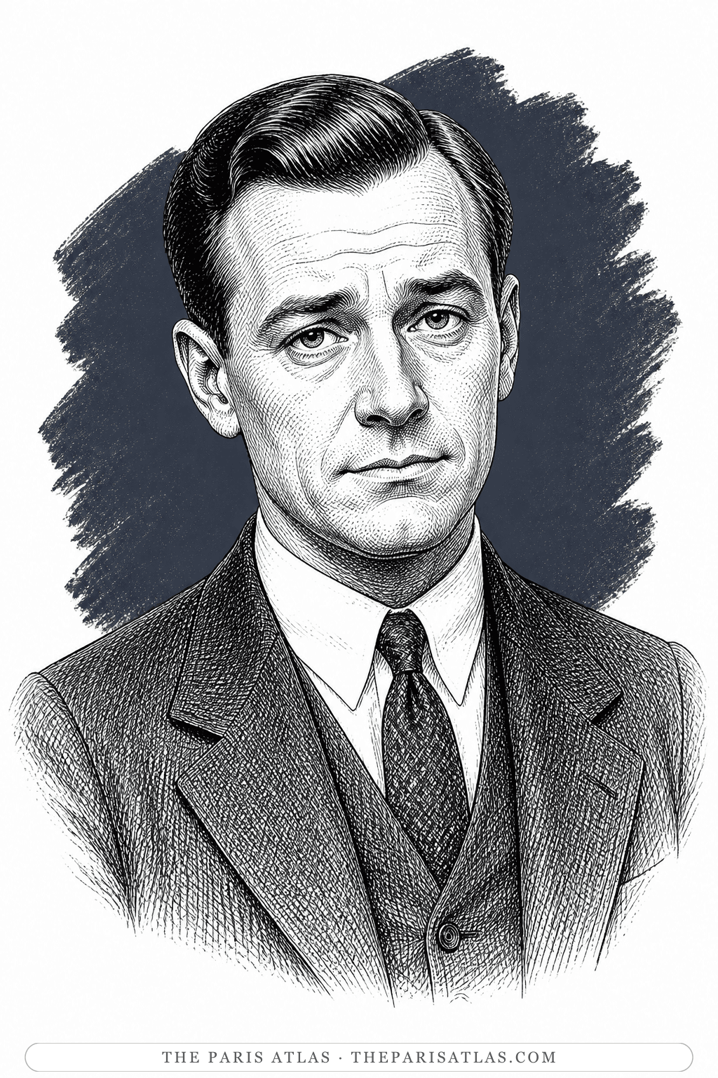 Illustrated portrait of Roscoe Button